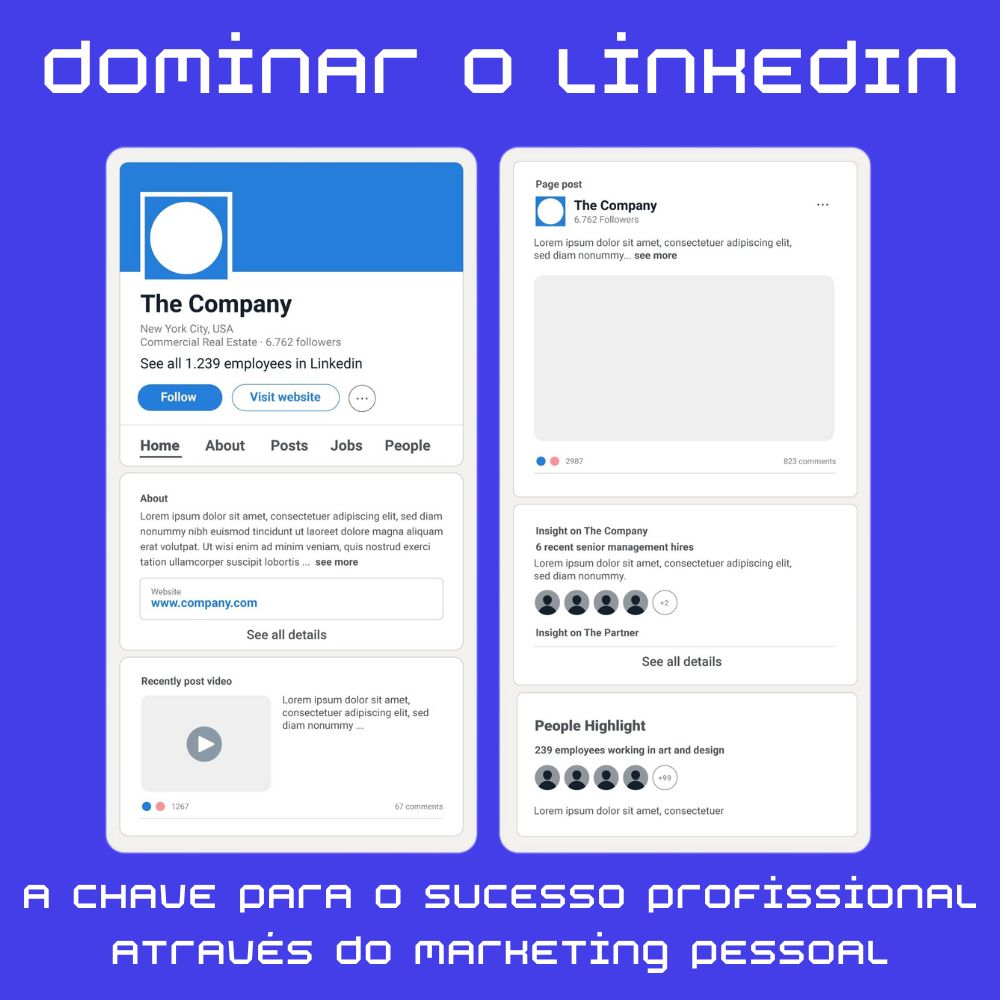 Perfil LinkedIn Marketing Pessoal
