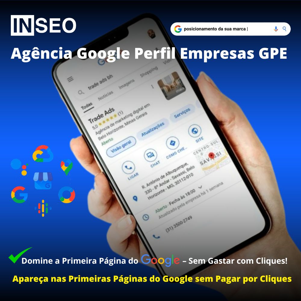 Agência Google Perfil Empresas GPE